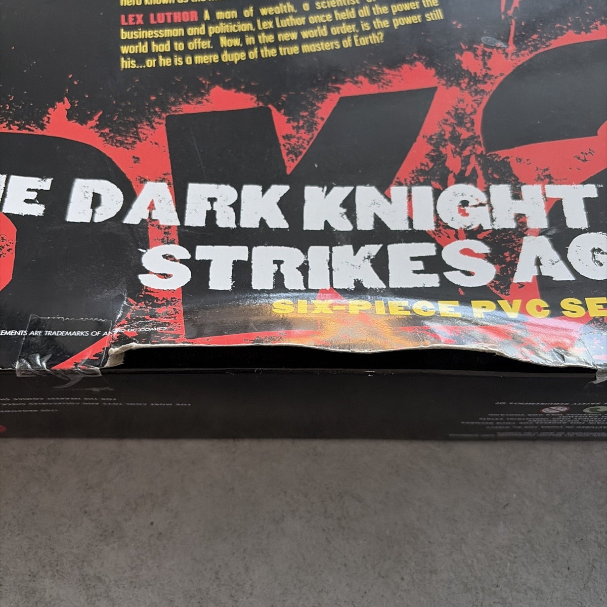 DC Direct The Dark Knight Strikes Again Six-Piece PVC Figure Set Superman NEW