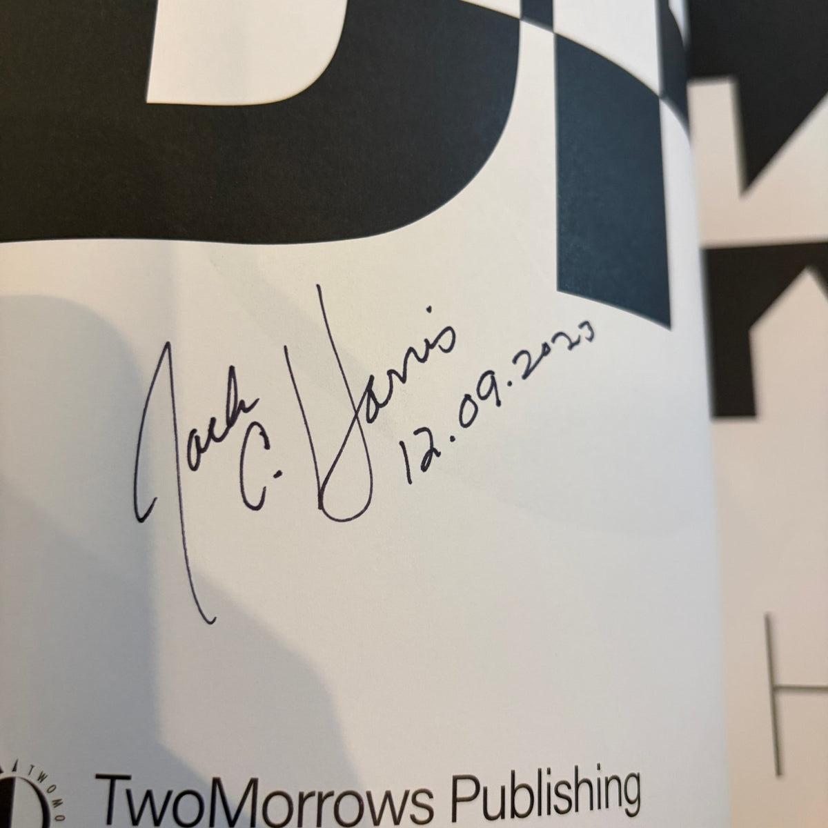 Working With Ditko Jack C. Harris Paperback Softcover Signed
