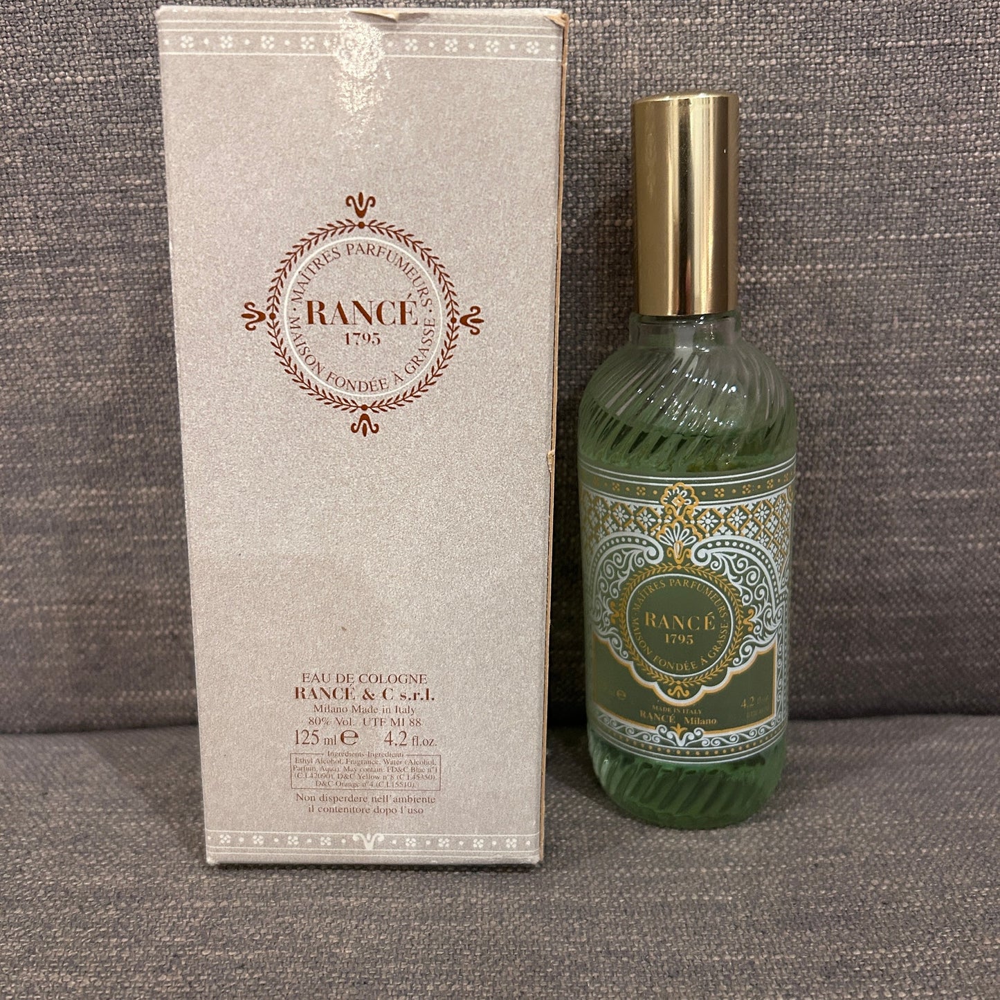 Rance 1795 Eau de Rance Extra Fine Spray 4.2 Fl. Oz. In Box 90% Full