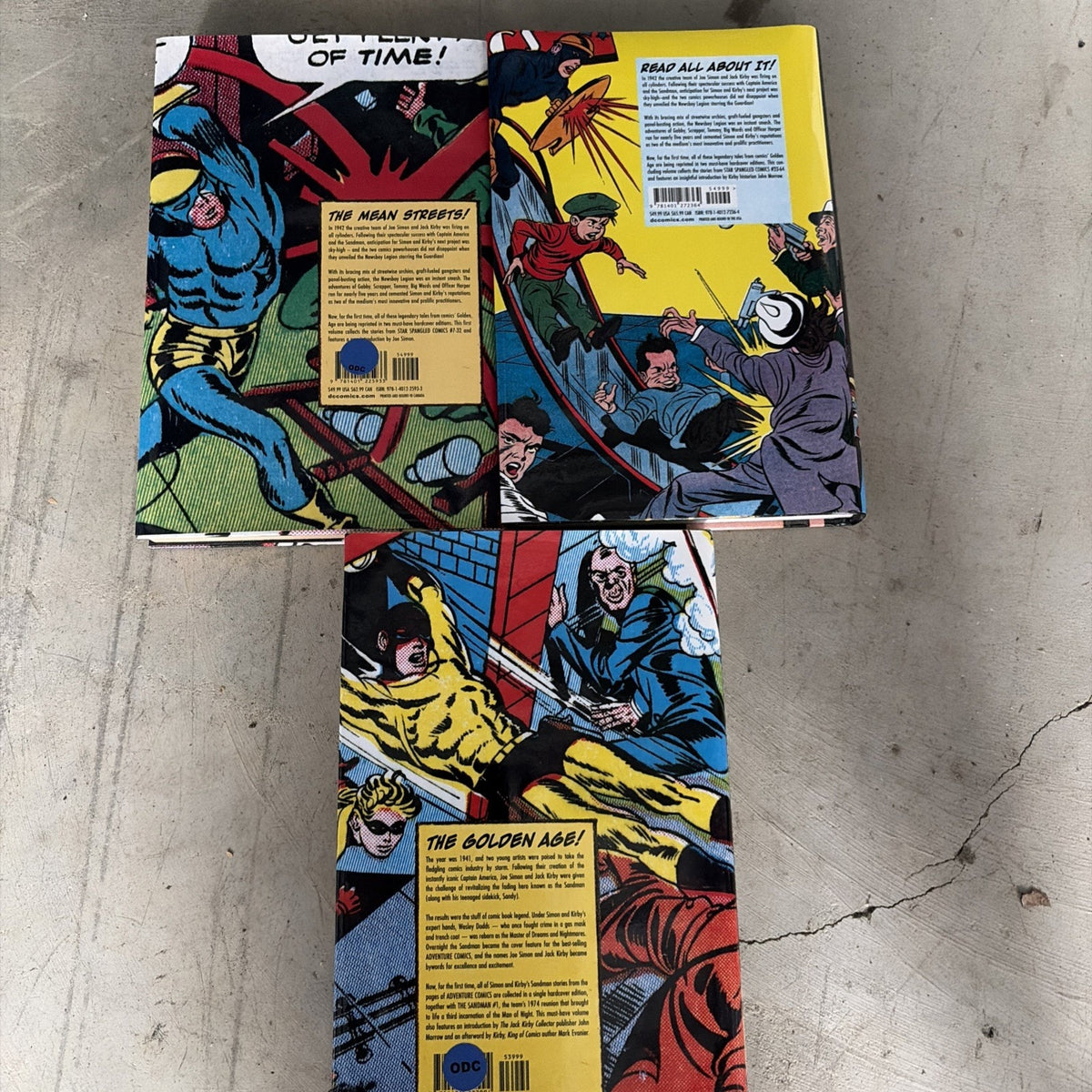 The Newsboy Legion (1 & 2) And The Sandman By Joe Simon And Jack Kirby HC