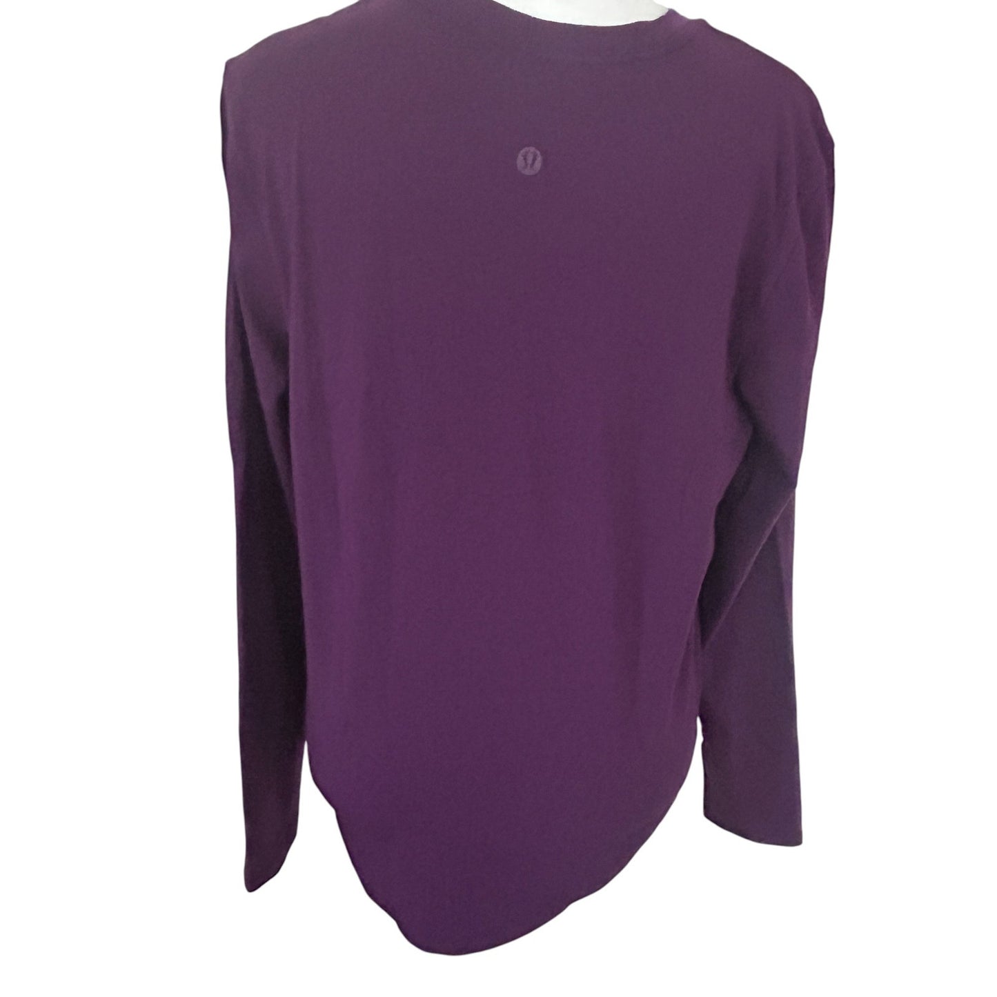 Lululemon Burgundy Wine Purple Long Sleeve Pullover Top Womens Size 4