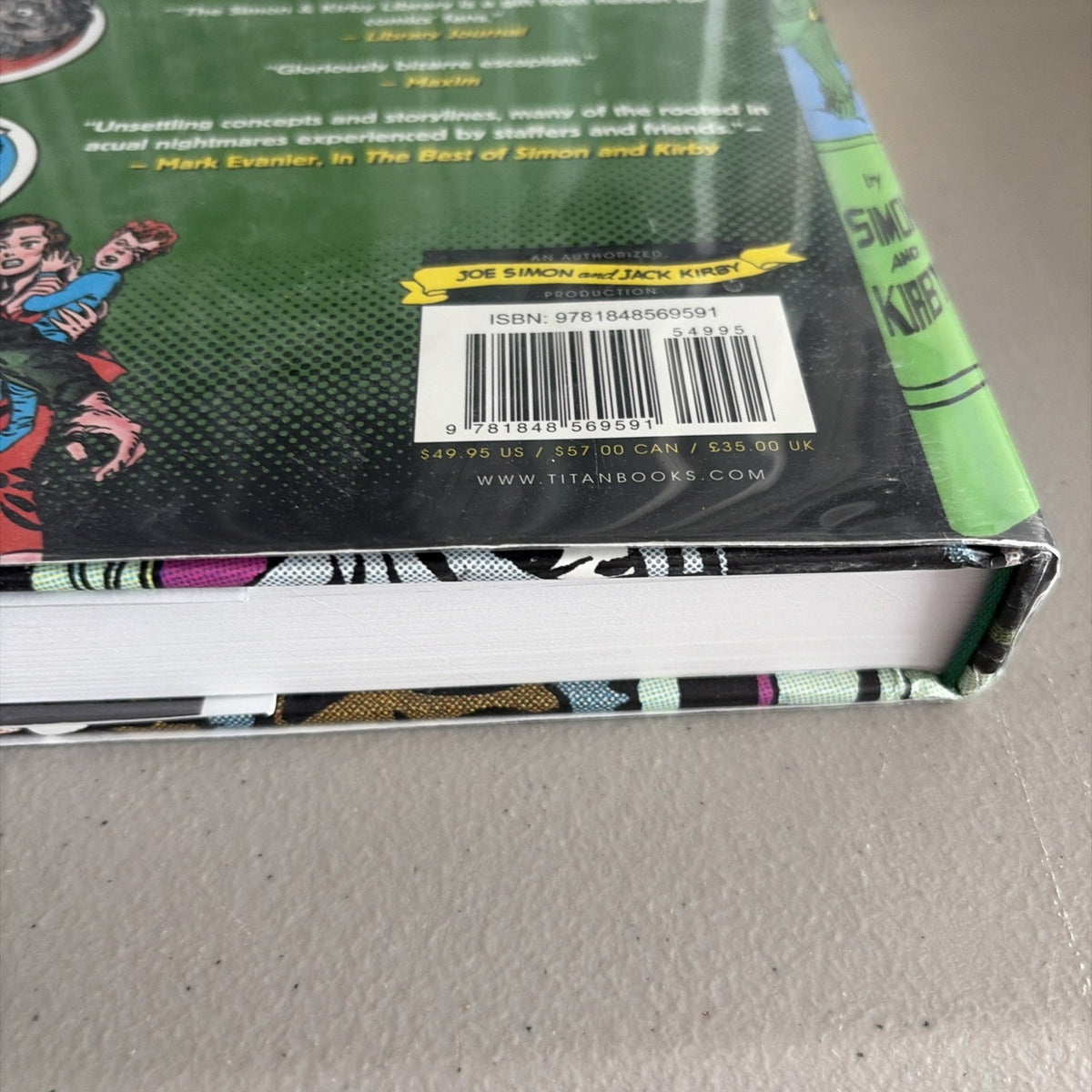Simon & Kirby Library: Horror HC, Titan Books, Black Magic Strange World