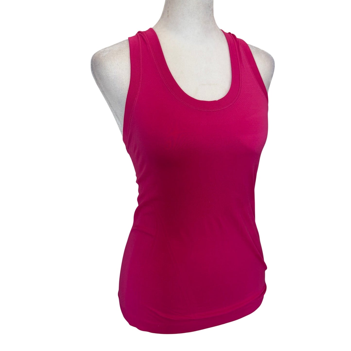 Athleta Hot Pink Racerback Tank Womens Size XXS