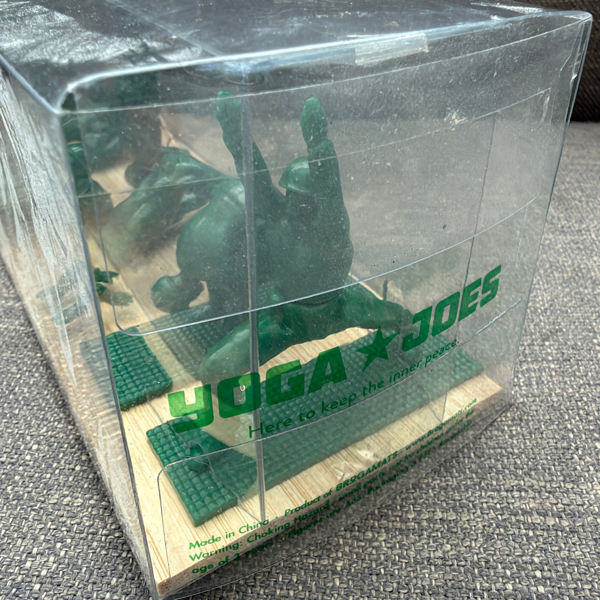 Yoga Joes Green Army Men Doing Yoga Poses NEW