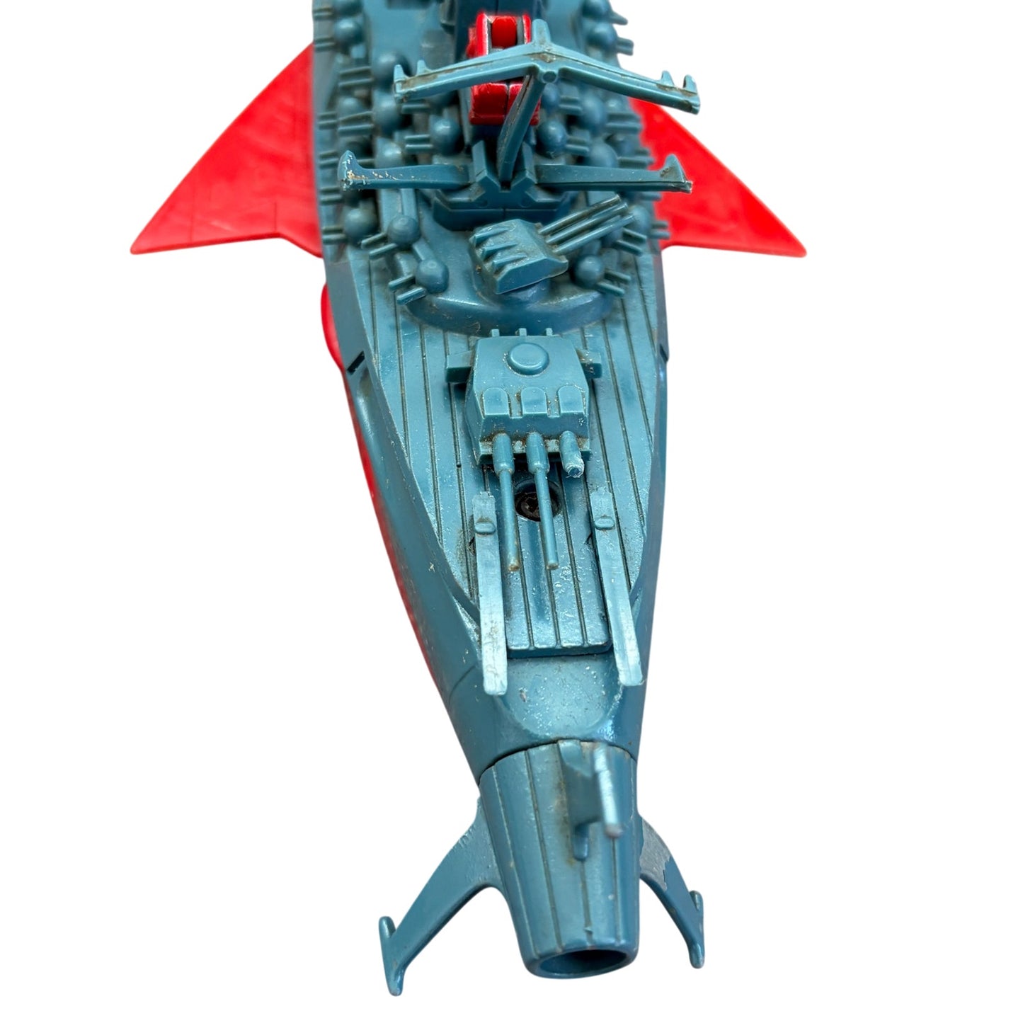 Japan Nomura Yamato Diecast Metal Starblazers Space Battleship 12" Long