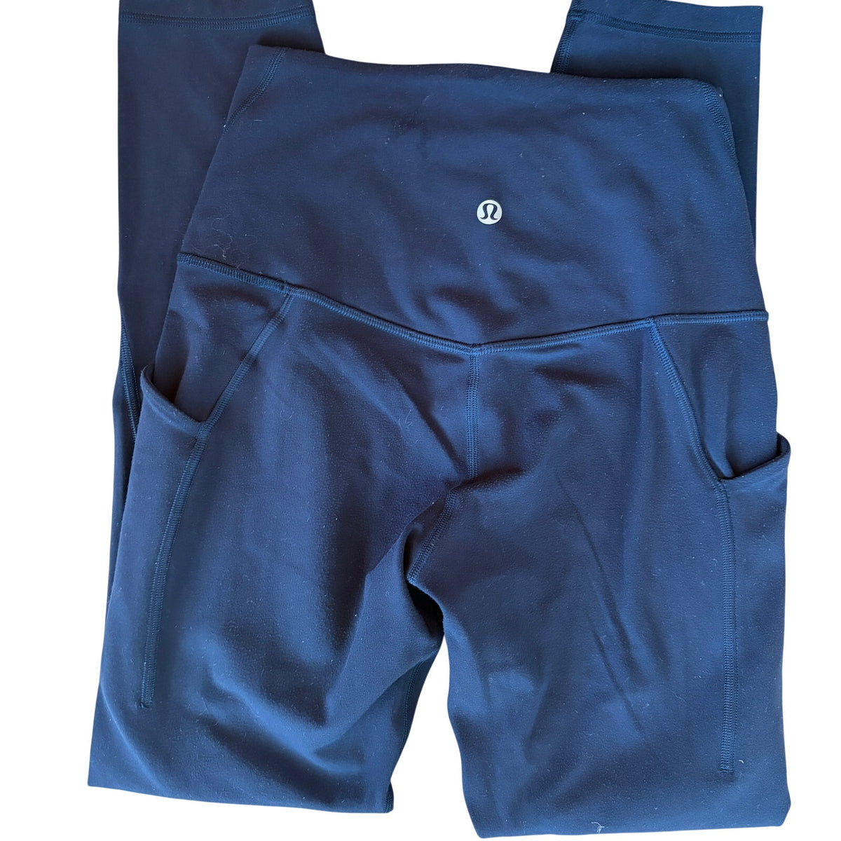 Lululemon Navy Blue Align High-Rise Pant with Pockets 27" Inseam Womens Size 4
