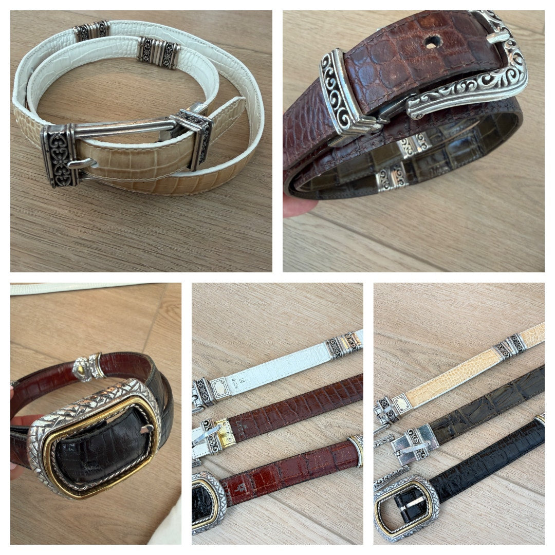 Brighton Large LOT of 15 Handbag, Belts, and Jewelry