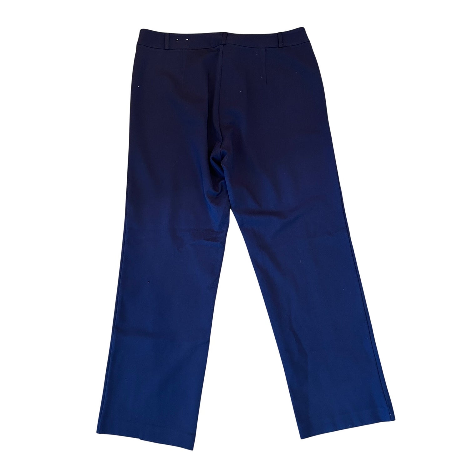 J. McLaughlin Dark Blue Trouser Pants Womens Size 12