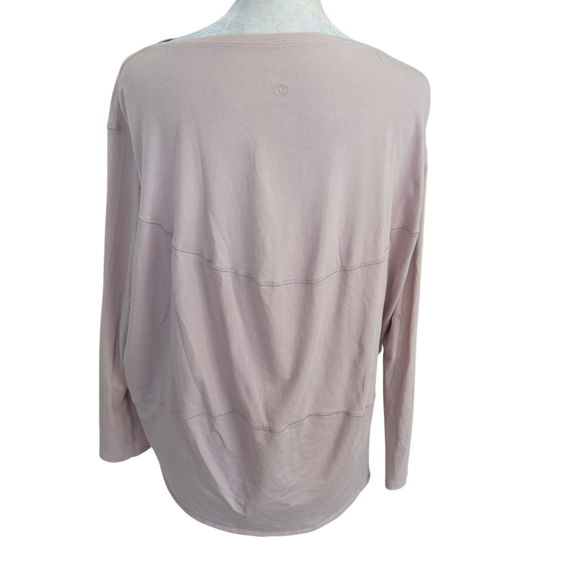 Lululemon Back in Action LOT 2 Pima Cotton Long Sleeve Shirts Womens Size 6