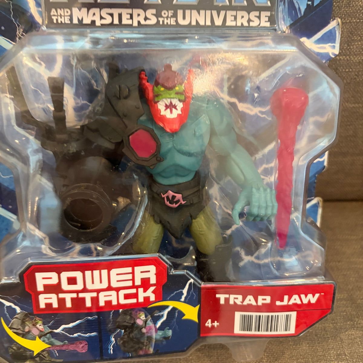 He-Man and the Masters of the Universe Power Attack Trap Jaw NEW