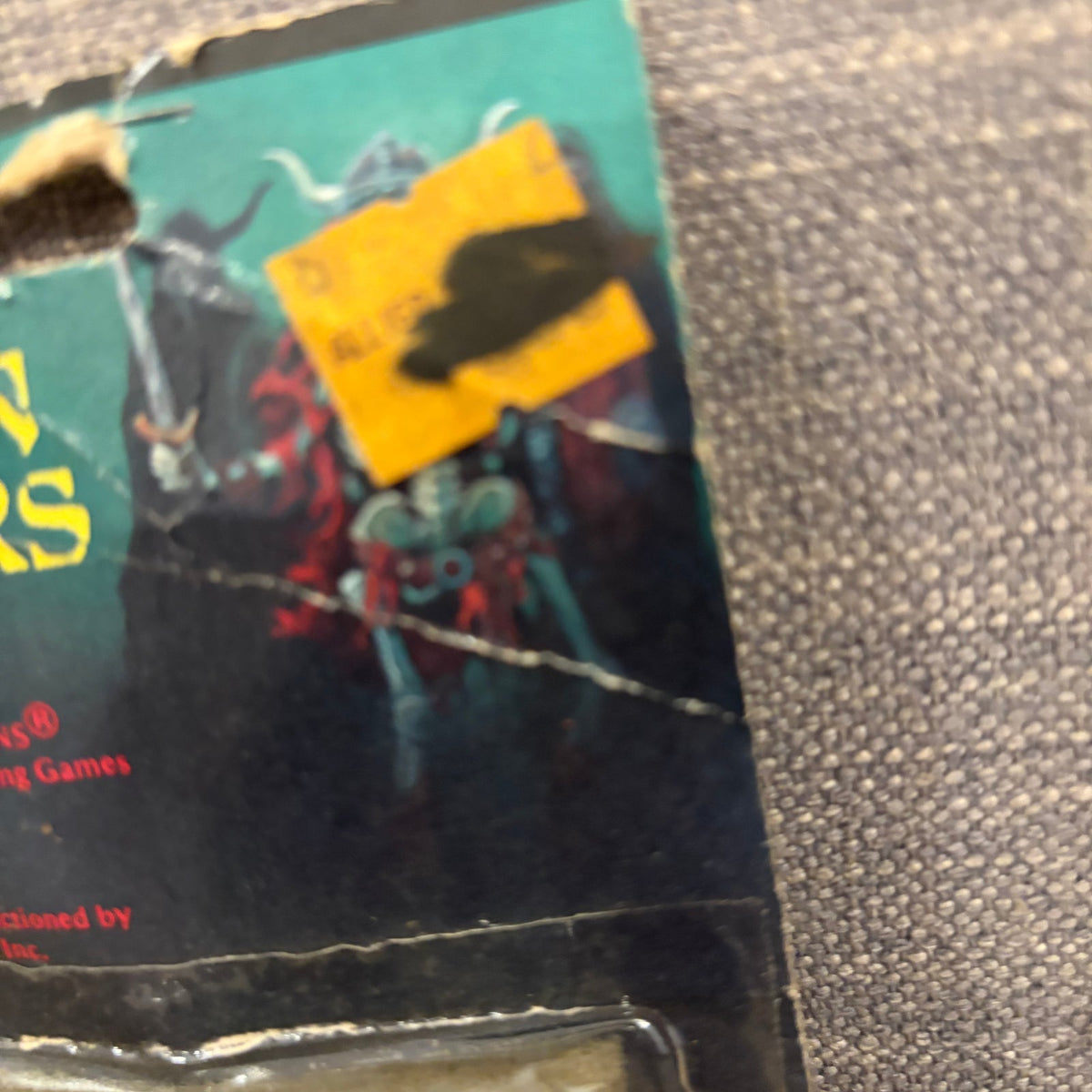 Vintgage Dungeon & Dragons Dungeon Dwellers 1281 Devils Barbed Metal Figures NEW