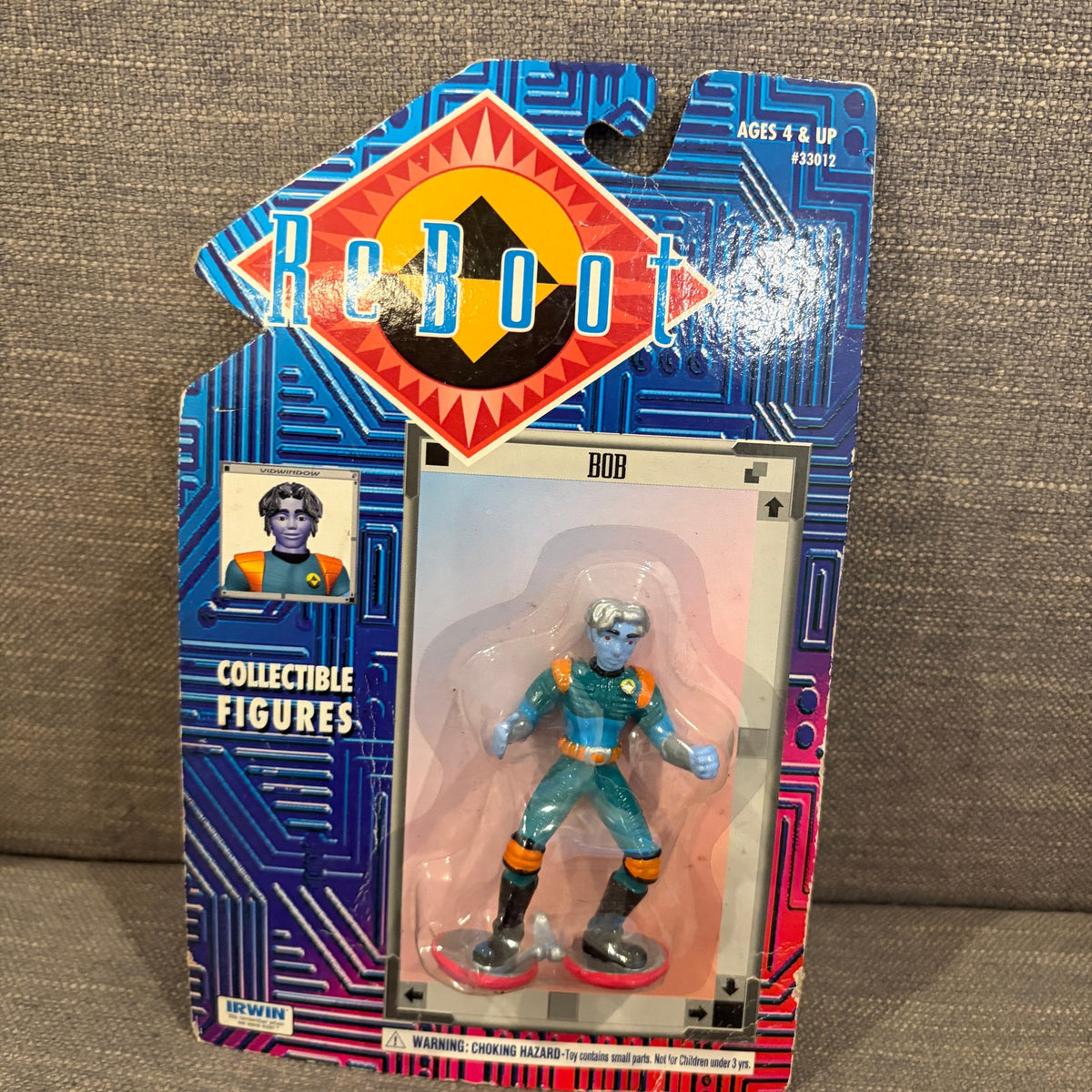 LOT 8 ReBoot Collectible Action Figures Irwin 1995