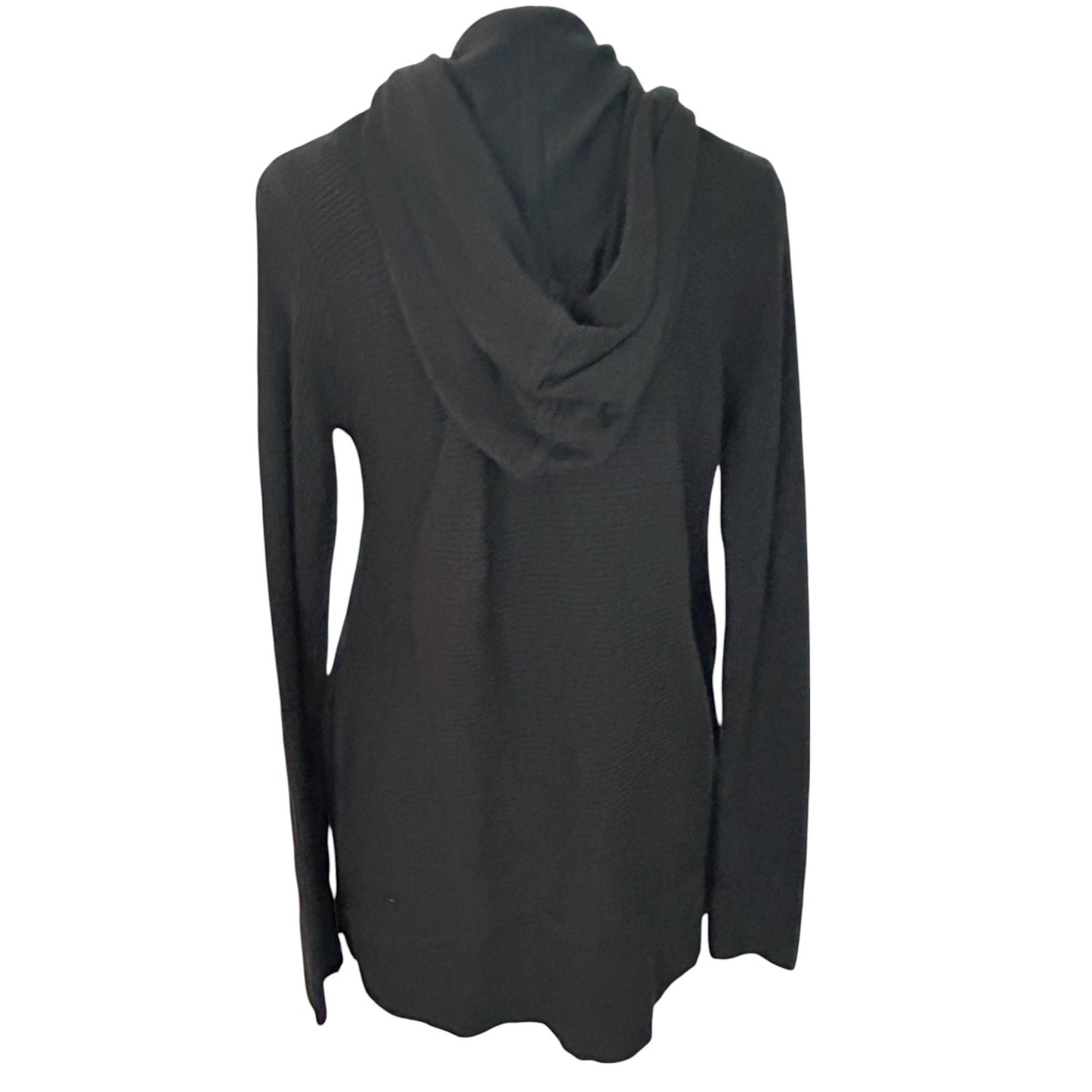 Lululemon Dark Olive Hooded Sundown Sweater Wrap Womens Size 4 LW4AU5S NEW