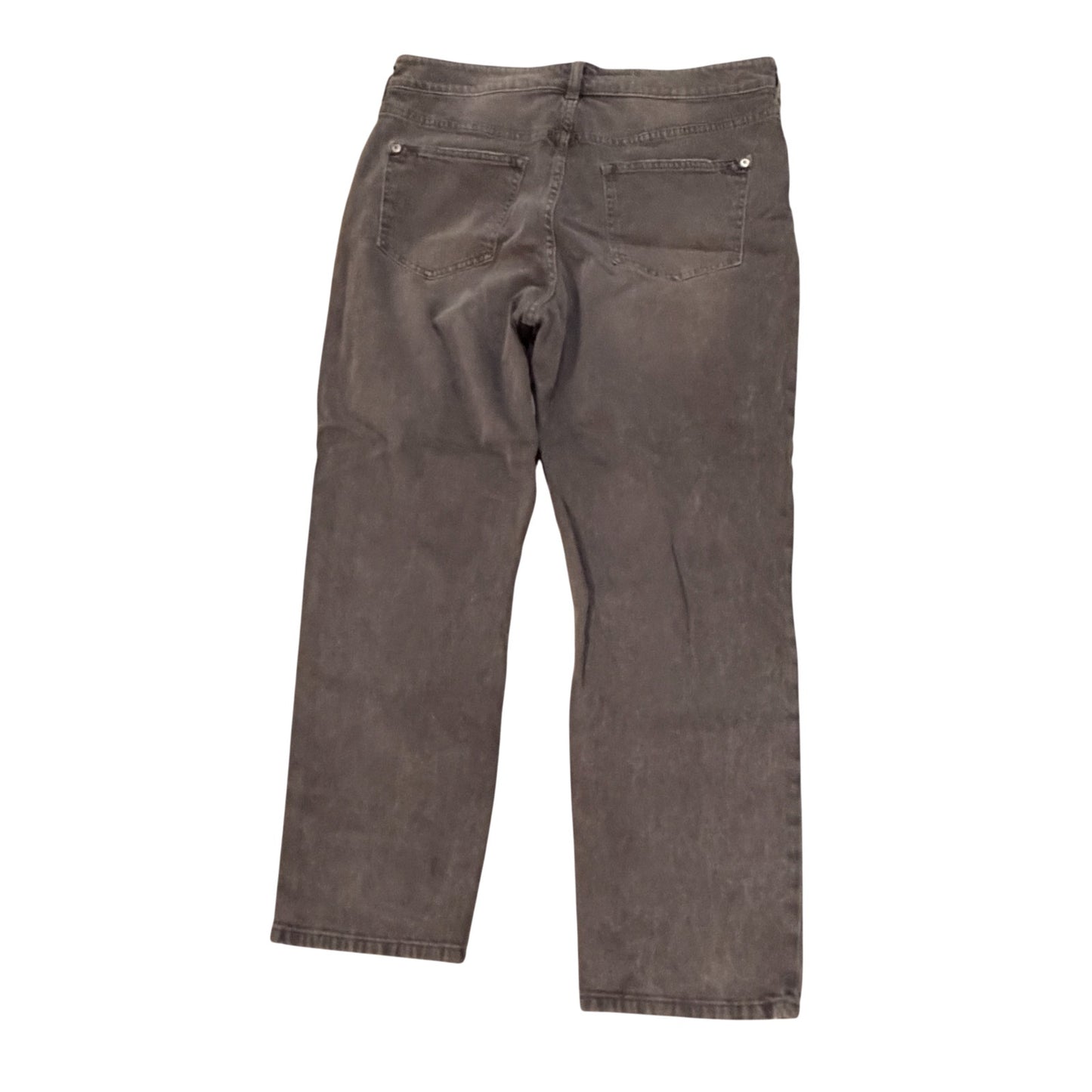 Pilcro Anthropologie High Rise Light Wash Black Distressed Jeans Womens Size 30