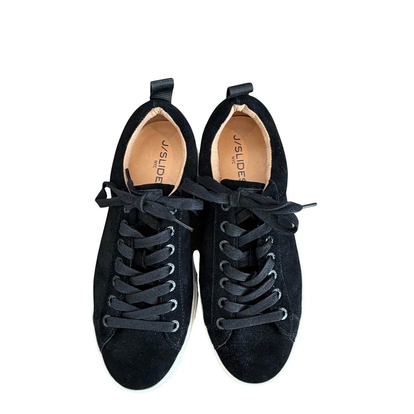 J/Slides Roger Black Suede Platform Sneaker Womens Size 8.5 NEW IN BOX