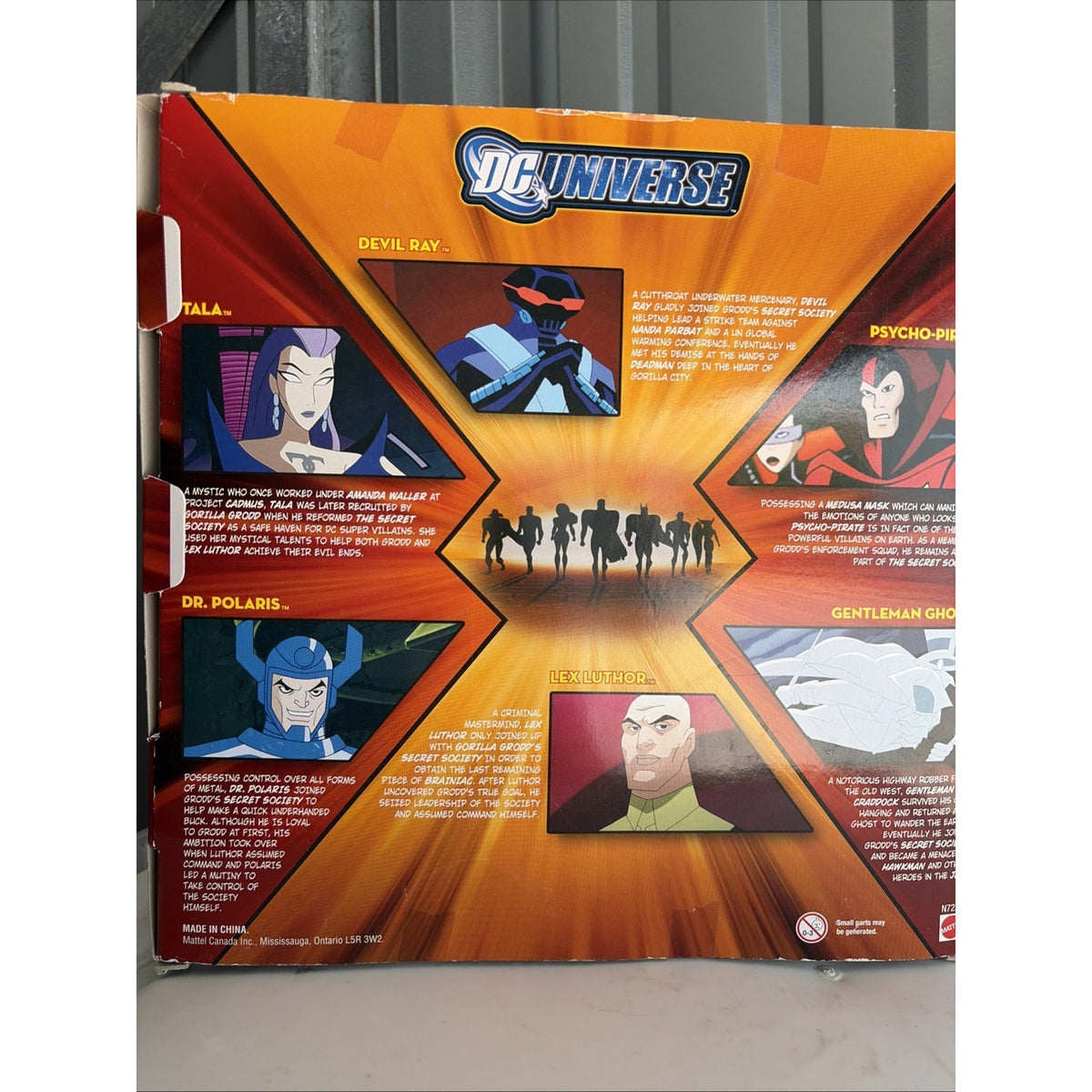 Mutiny In The Ranks DC Universe 6-Pack FJLU Tala Devil Ray Psycho Pirate Sealed