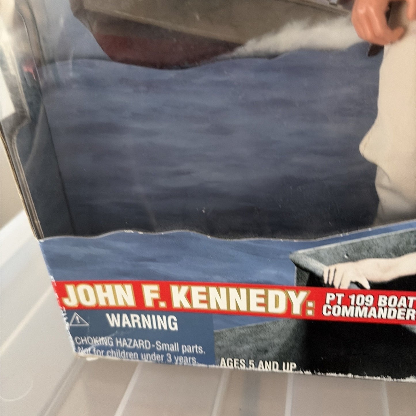 Hasbro G.I. Joe John F. Kennedy PT 109 Boat Commander Figure w/ Accessories