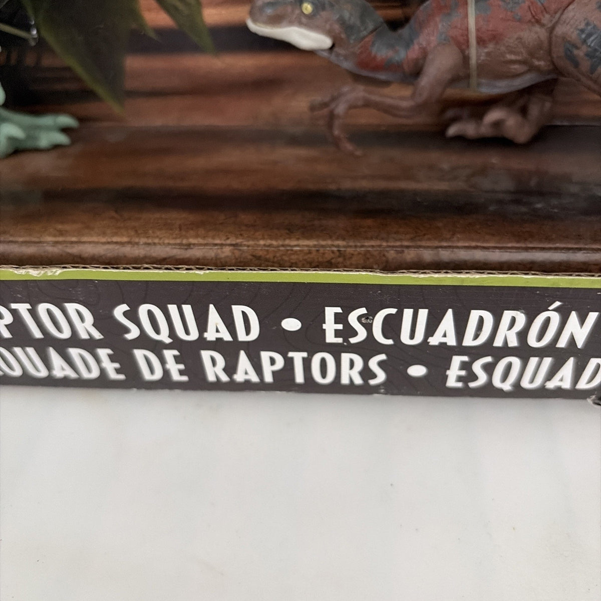 Mattel Jurassic World Camp Cretaceous Raptor Squad Action Figure Set 4 Pieces