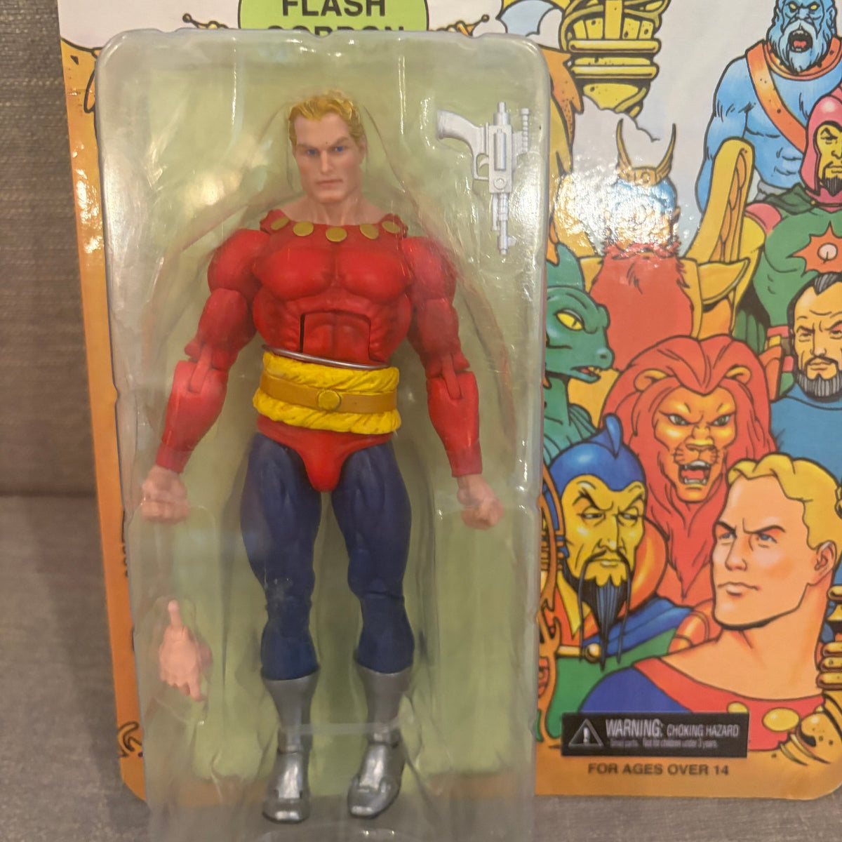 Flash Gordon The Greatest Adventure of All 8" Flash Gordon Action Figure NEW