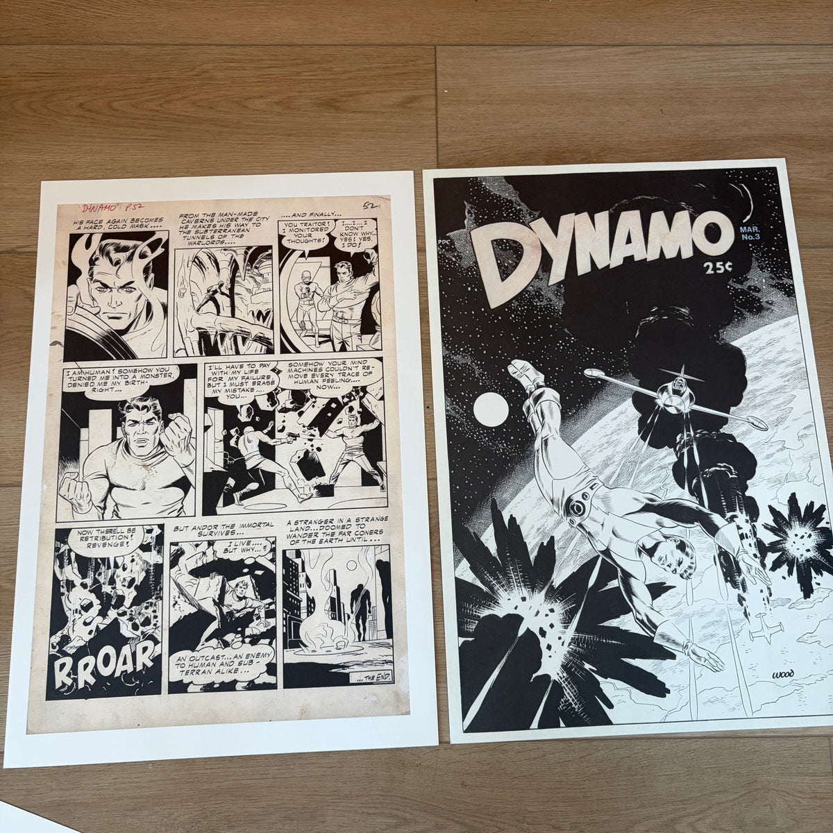 Wally Wood T.H.U.N.D.E.R Agents: Artist's Edition Porfolio 15" x 22"
