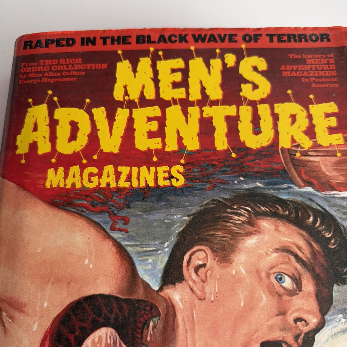 Men’s Adventure Magazines Vintage Pulp Cover Art Exploitation History Book