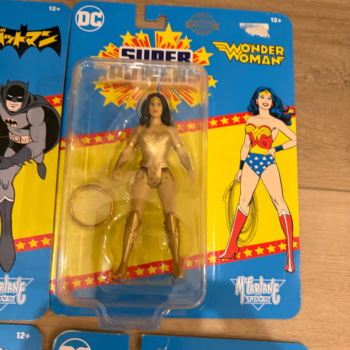 Super Powers 2024 LOT 7 Action Figures NEW Wonder Woman, Batman, Aqua, MORE