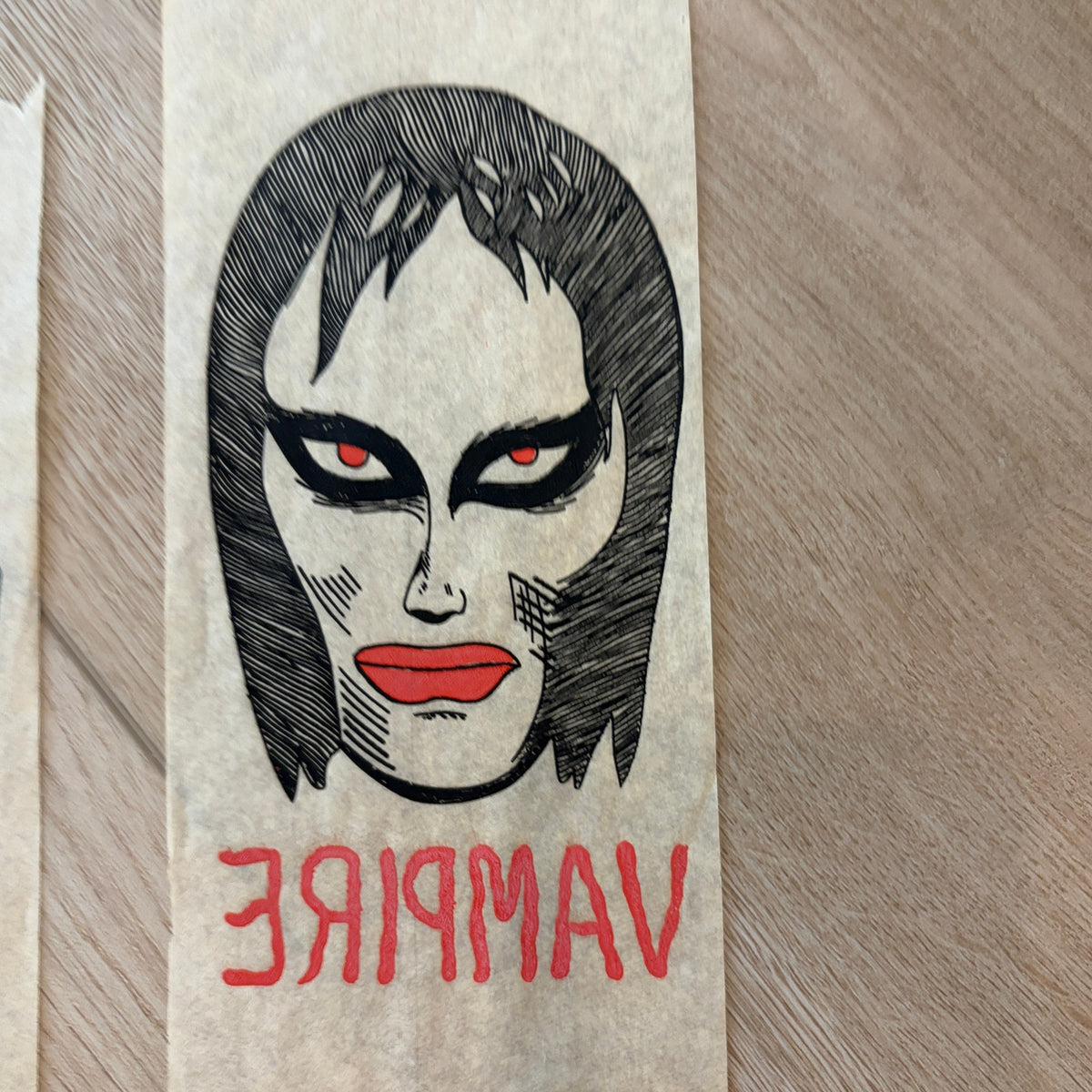 1960s Mr Softee Iron On Transfers Frankenstein, Vampire, Wolfman, Zombie