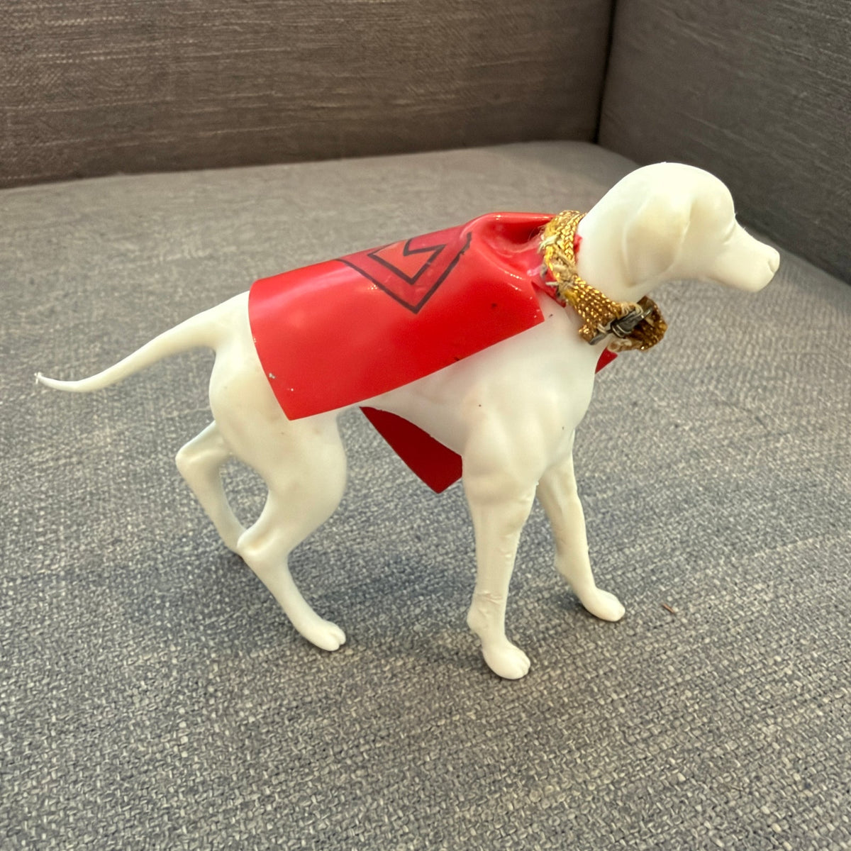 Ideal Captain Action 1966 Superman Krypto The Superdog Figure With Cape 4"
