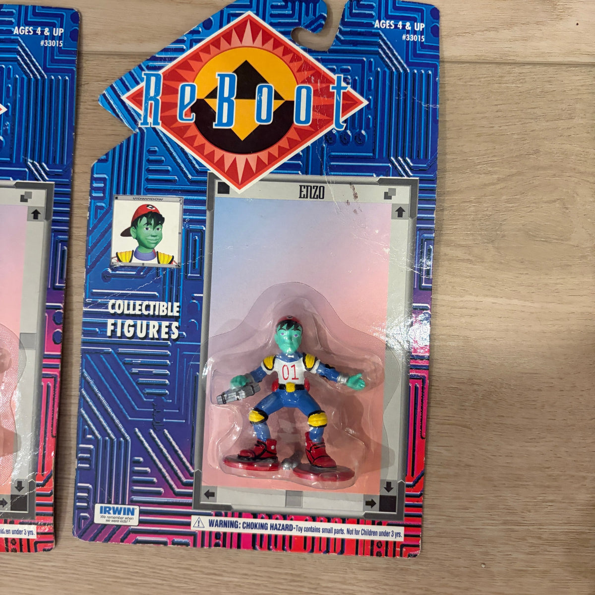 LOT 5 ReBoot Collectible Action Figures Irwin 1995