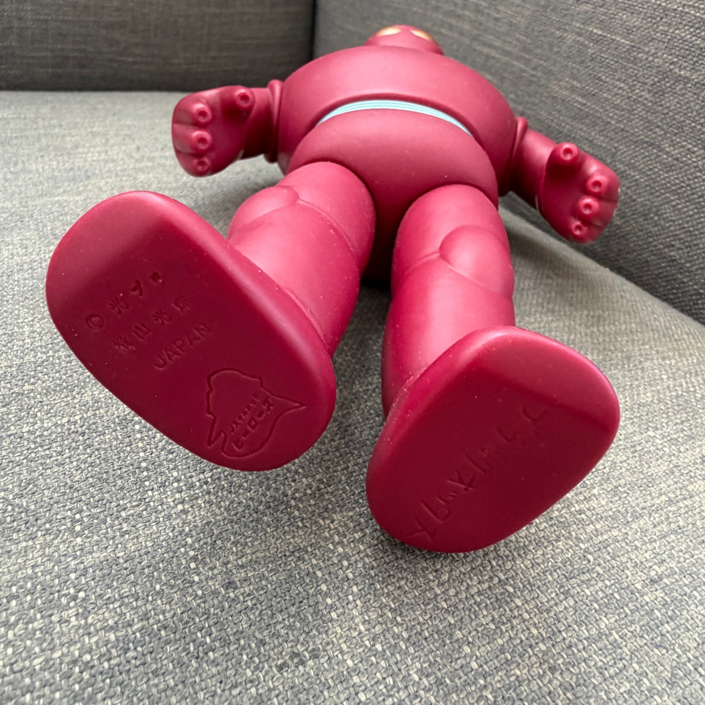 Awesome Toy Fake Baron Sofubi Red Baron Japan Measures 9" Tall