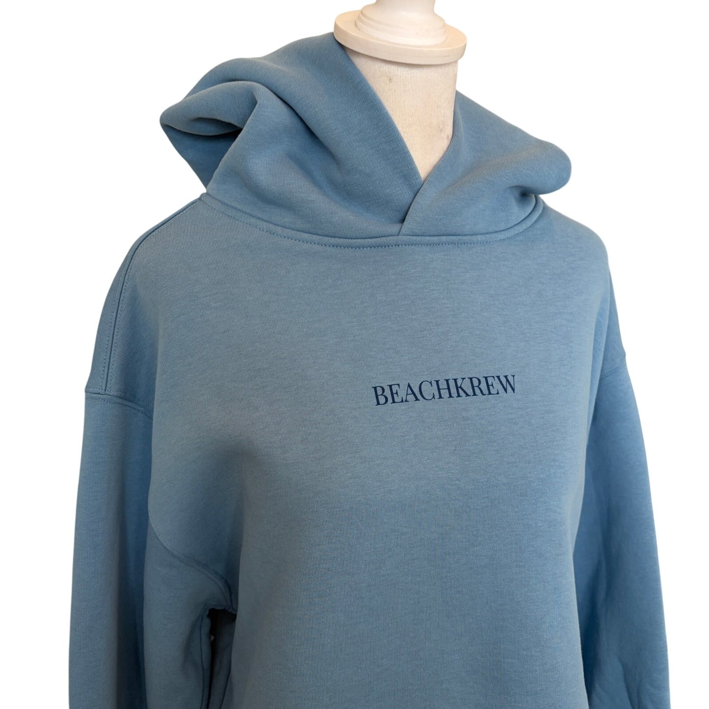 Beachkrew Light Blue Hooded Sweatshirt The Shore Hoodies Womens Size Small NEW