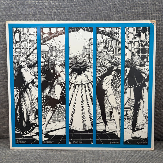 Vintage 1975 Uncut Barry Windsor-Smith Moon and Star "Valeria" Bookmark Set