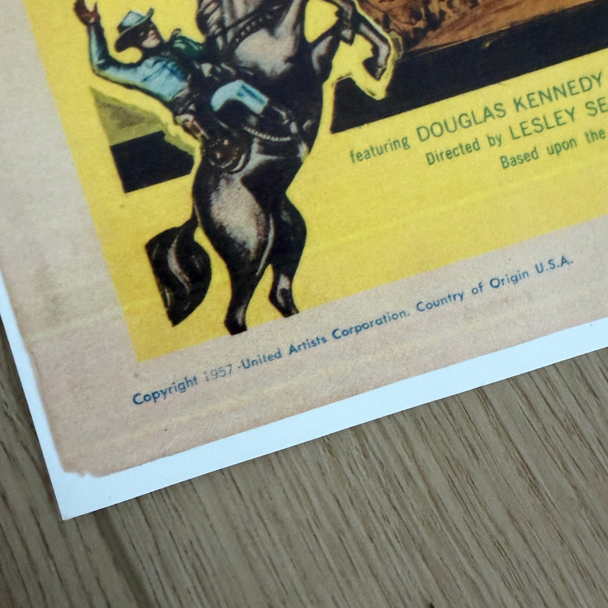 Vintage 1967 The Lone Ranger 14" x 11" Original Lobby Card 58/240
