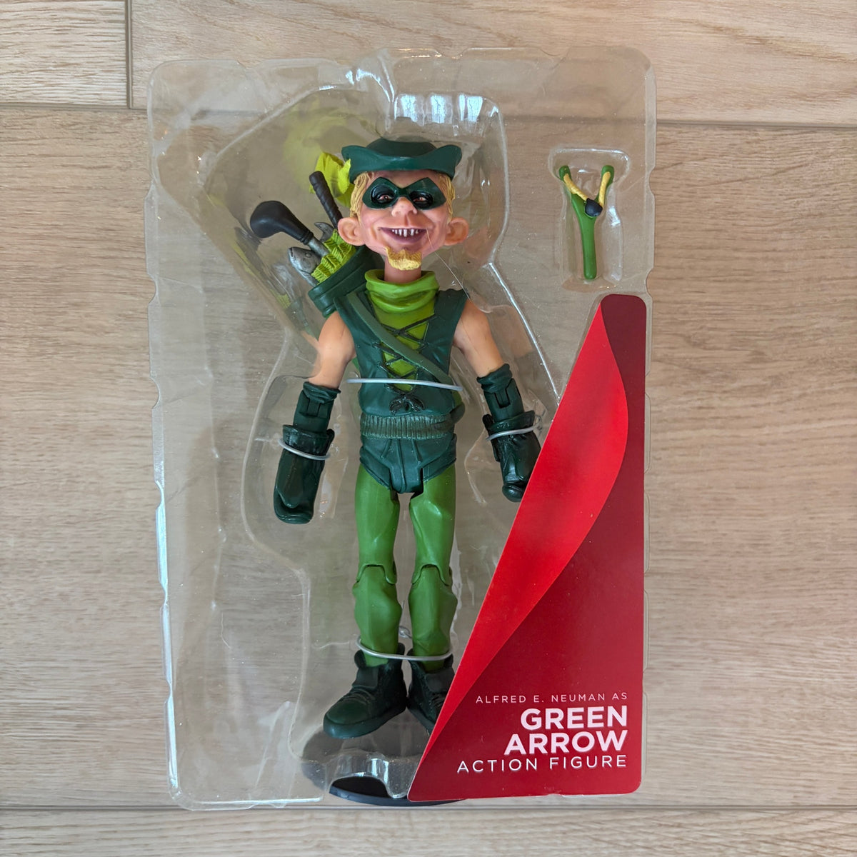 DC Direct Mad Alfred E. Neuman As Green Arrow NEW WITH NO CARD
