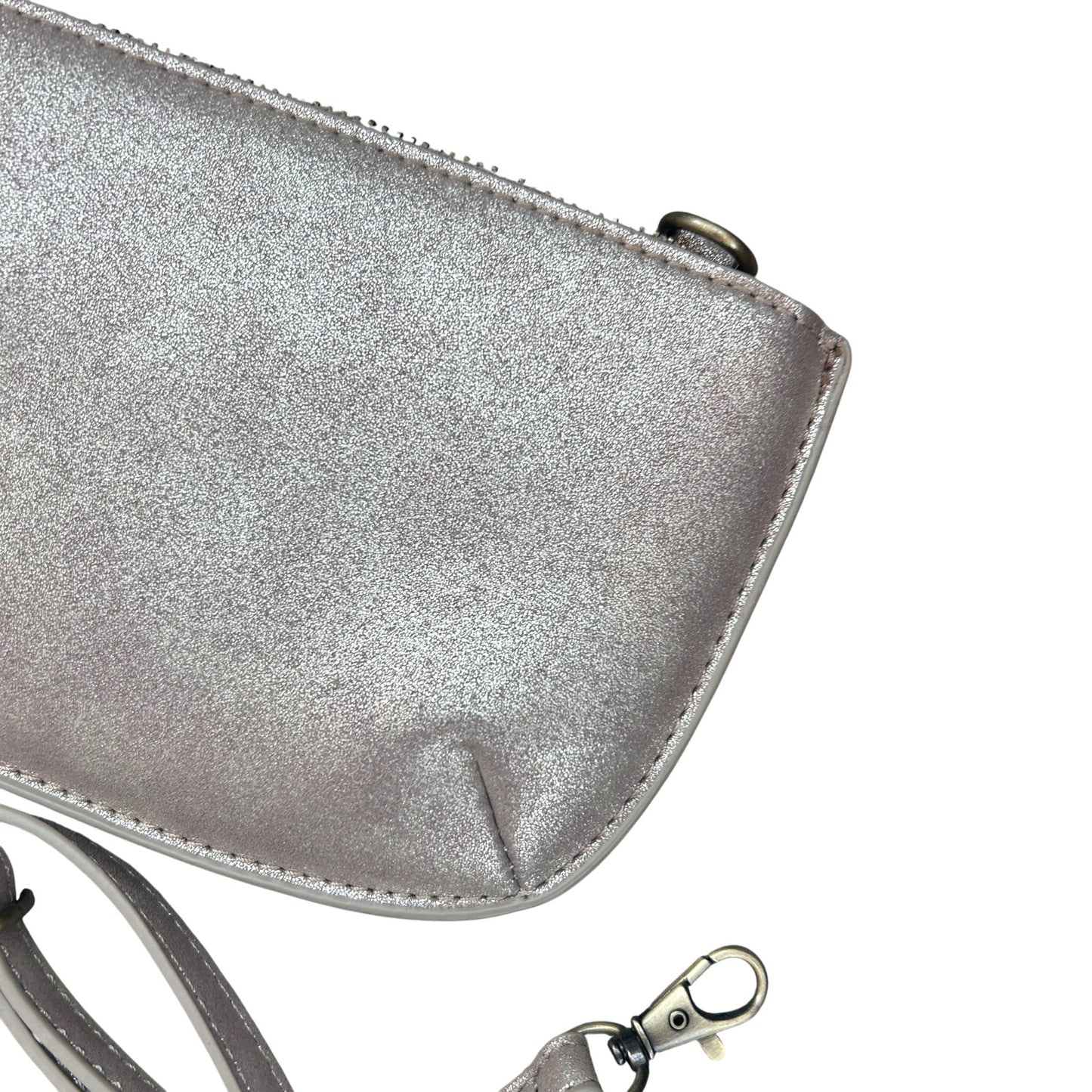 Joy Susan Gold Leather Wristlet  / Crossbody Bag