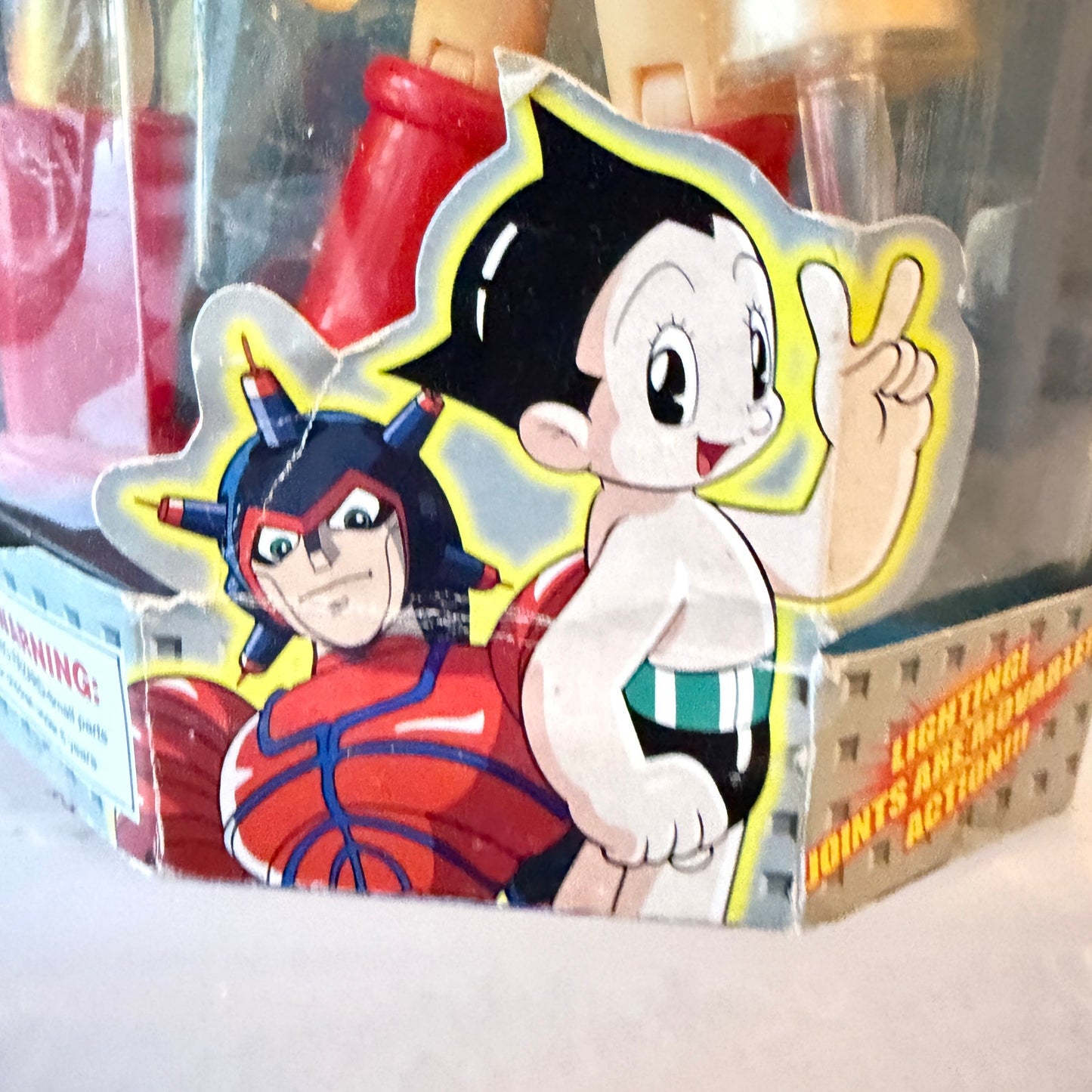 Vintage Astro Boy Atlas Action Moveable Joints Lighting Figure 11" Tall NEW
