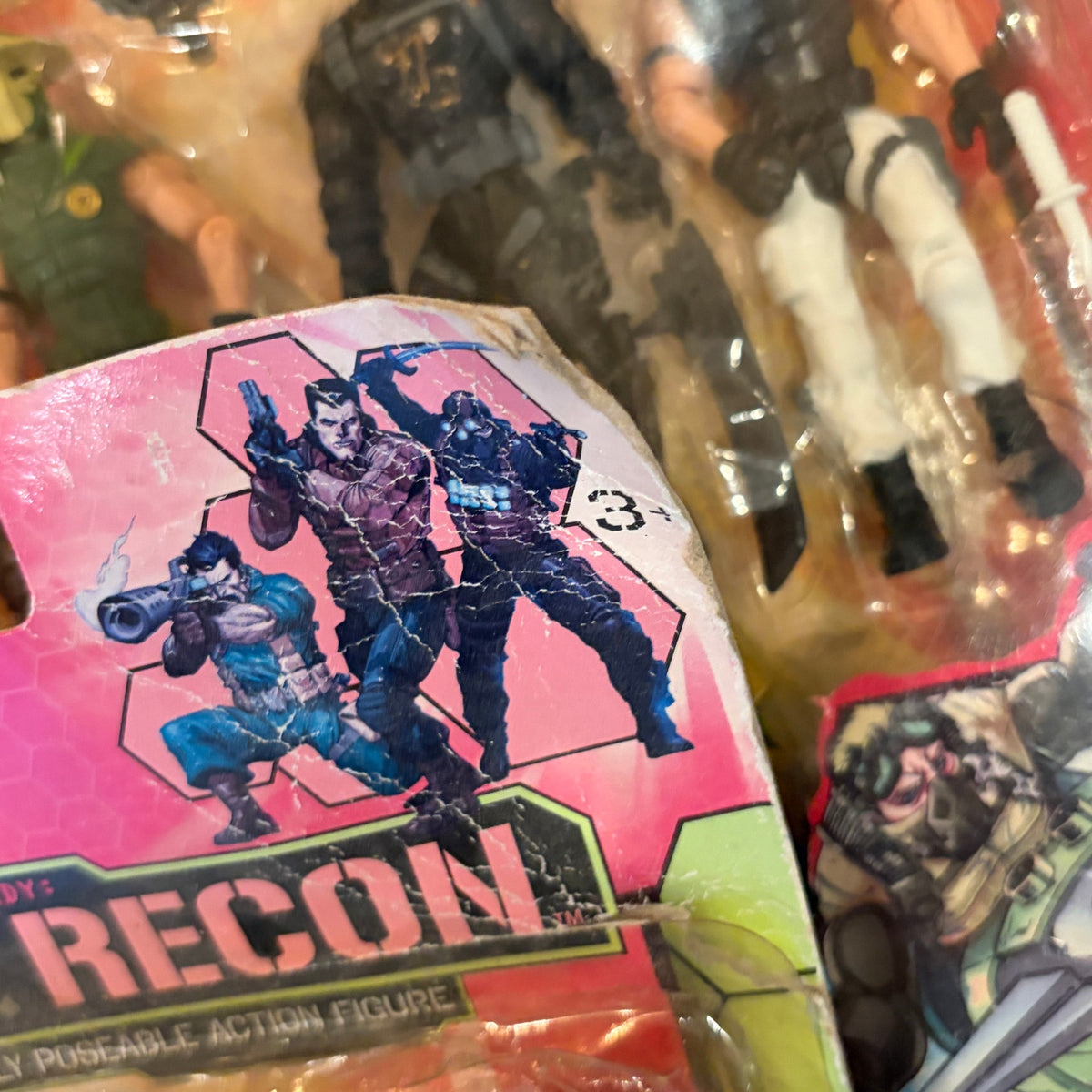 2011 Lanard 3-Man Recon Shinobi Squad, Terra Team LOT of 3 NEW