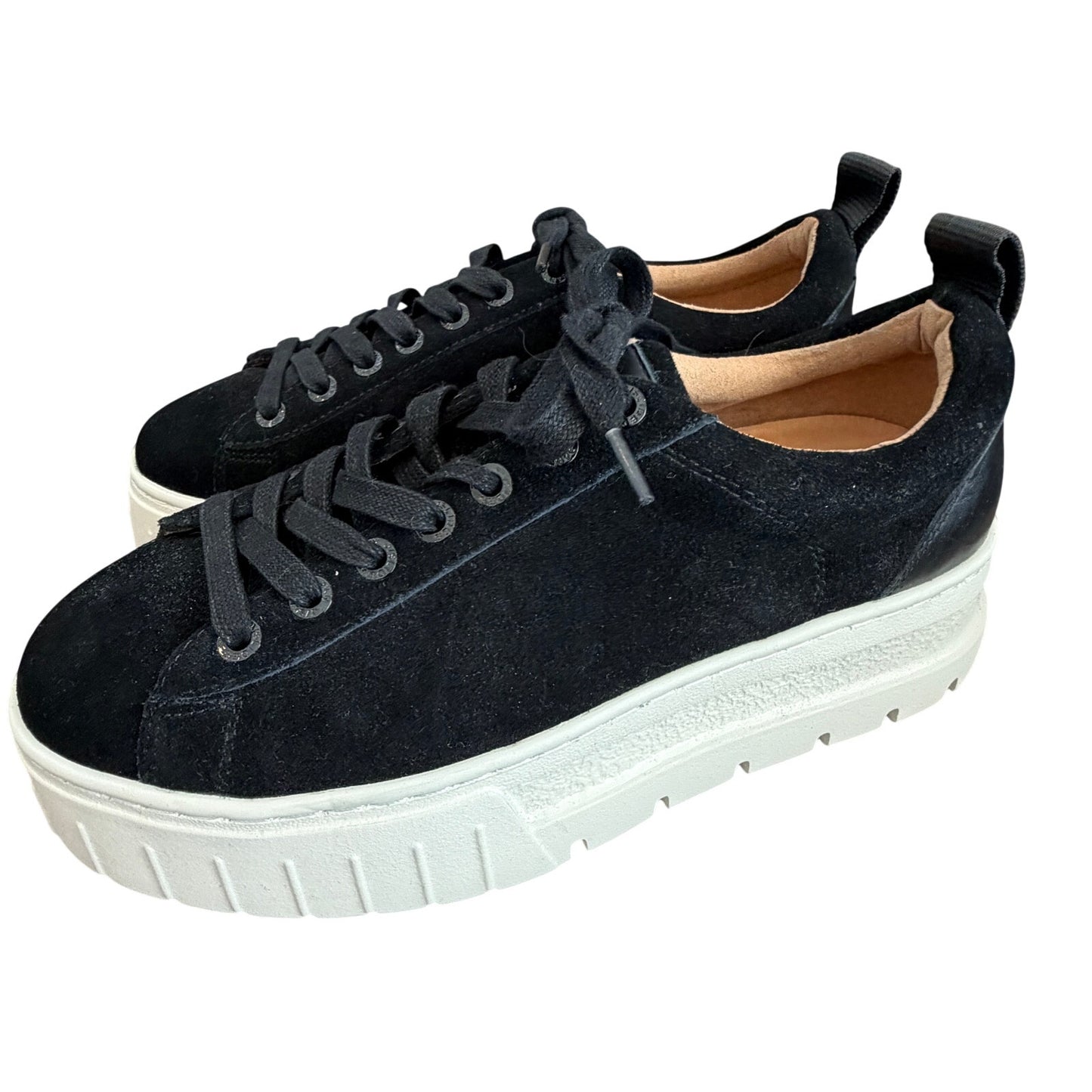 J/Slides Roger Black Suede Platform Sneaker Womens Size 8.5 NEW IN BOX