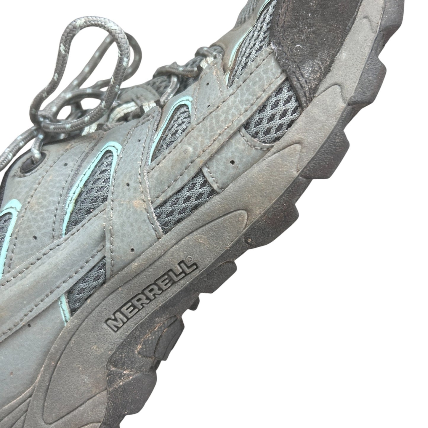 Merrell Gray / Teal / Black Sneakers Mens Size 5.5