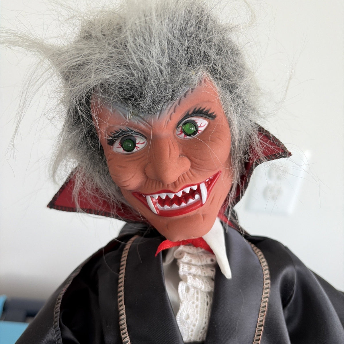 Vtge Funny Toys Dracula Electronic Halloween Figure 1988 16" Working Battery