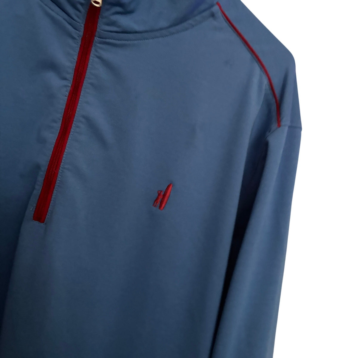 Johnnie-O Royal Blue 1/4 Zip Quarter Zip Pullover Mens Size XL