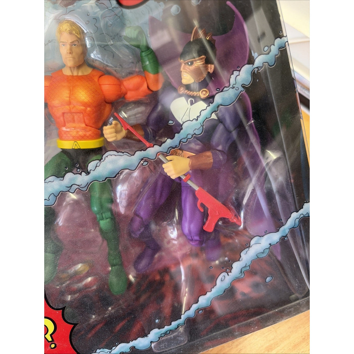 DC COMICS BETWEEN TWO DOOMS , OCEANMASTER, AQUAMAN, BLACK MANTA 3 PACK NEW