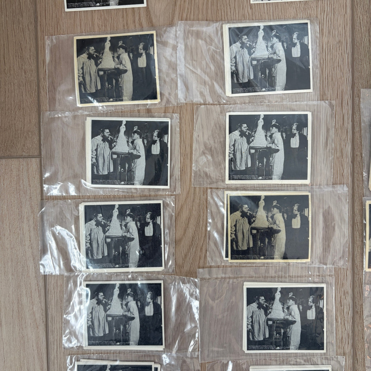 HUGE LOT 224 Vintage Three Stooges Stickers 28 Sets