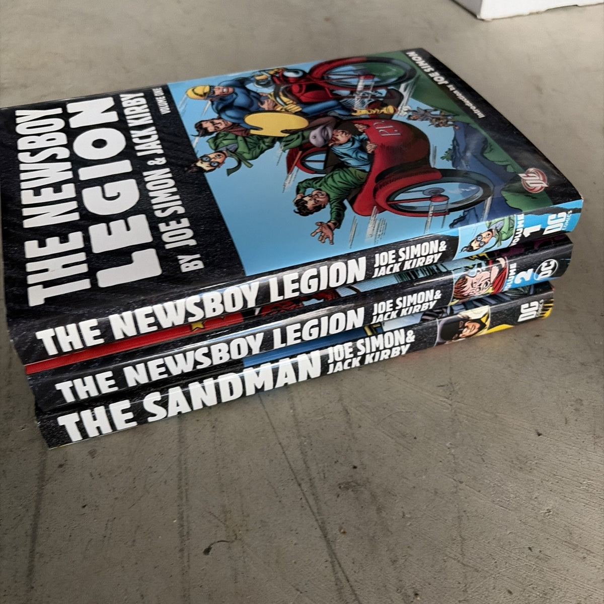 The Newsboy Legion (1 & 2) And The Sandman By Joe Simon And Jack Kirby HC