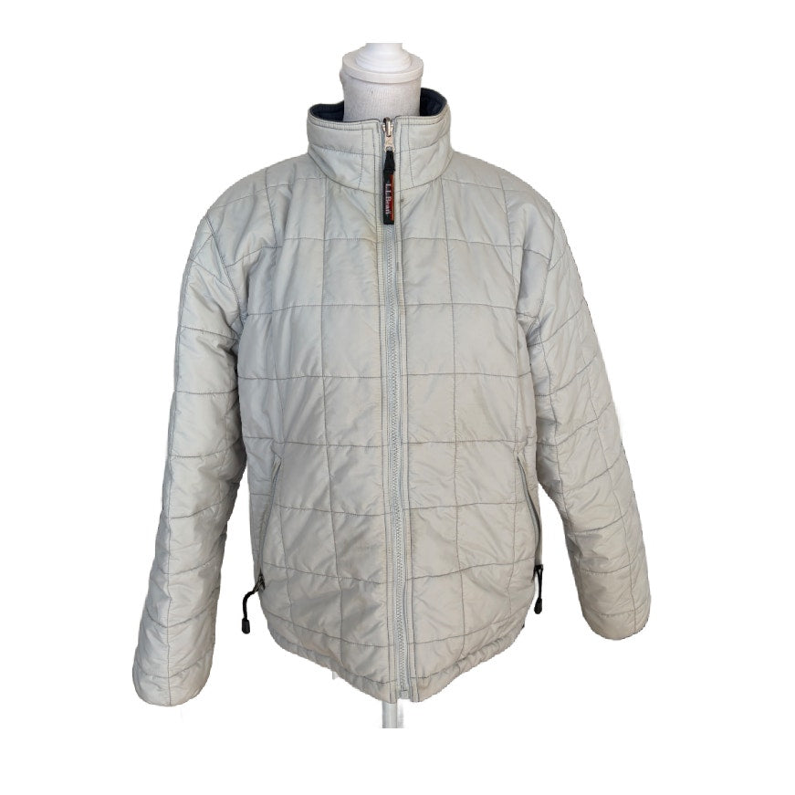 LL Bean Red Gray Winter Jacket Thinsulate 2 Coats in One 0 XC95 Women Size Large