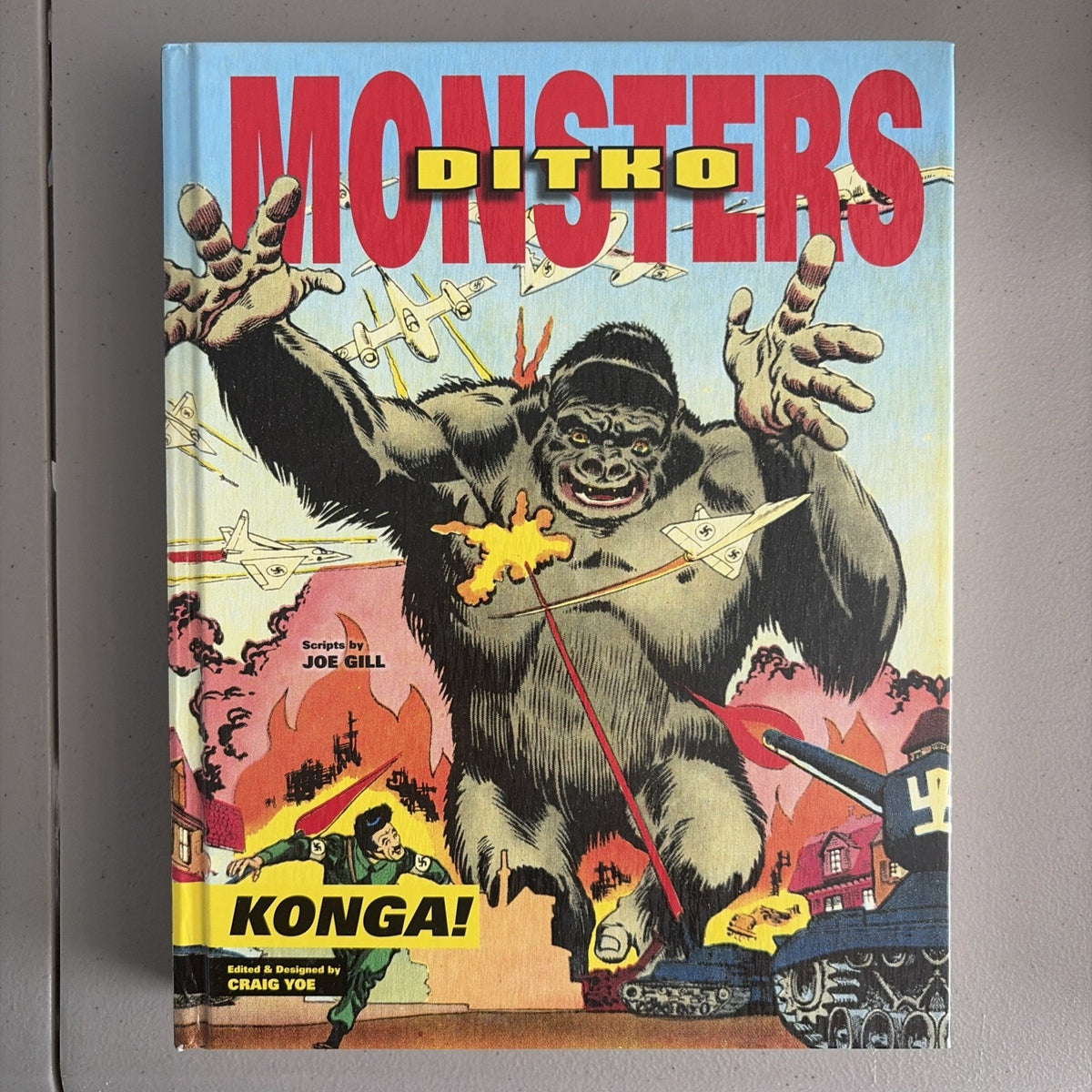 DITKO MONSTERS KONGA Hardcover Craig Yoe IDW 2013
