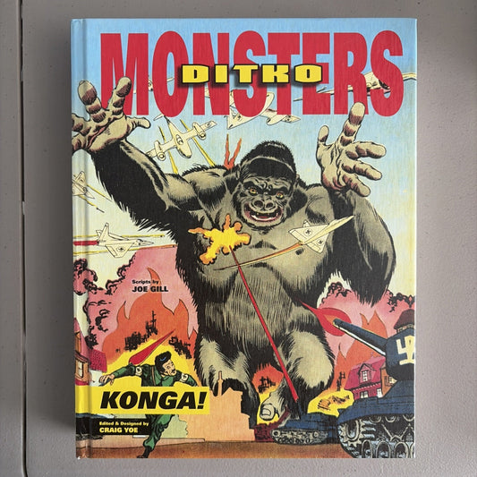 DITKO MONSTERS KONGA Hardcover Craig Yoe IDW 2013