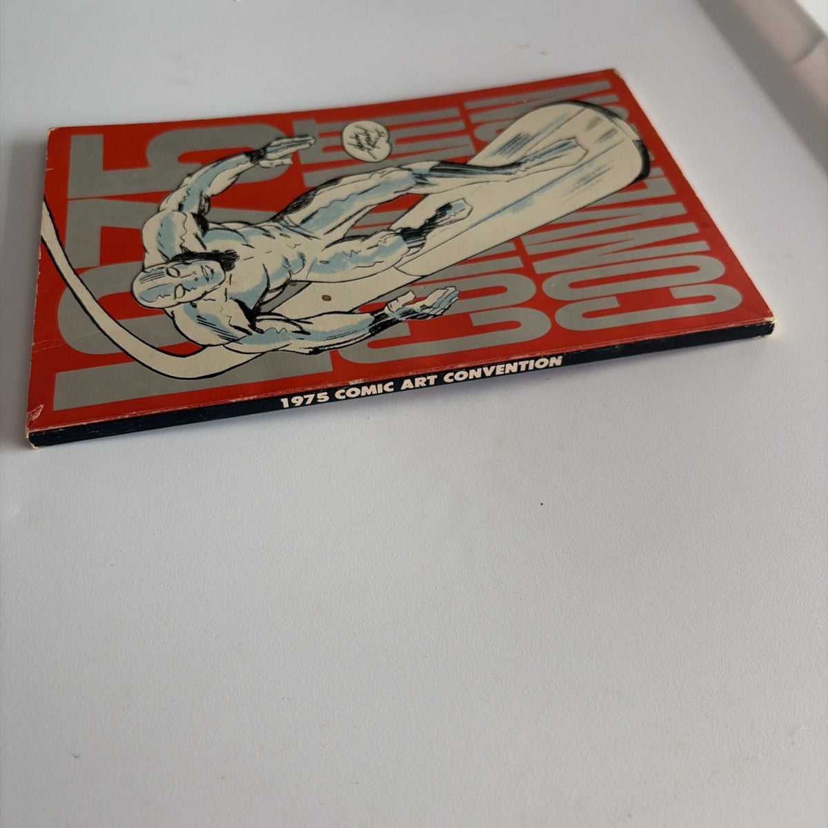 1975 COMIC ART CONVENTION Program Book SILVER SURFER Cover BY JACK KIRBY