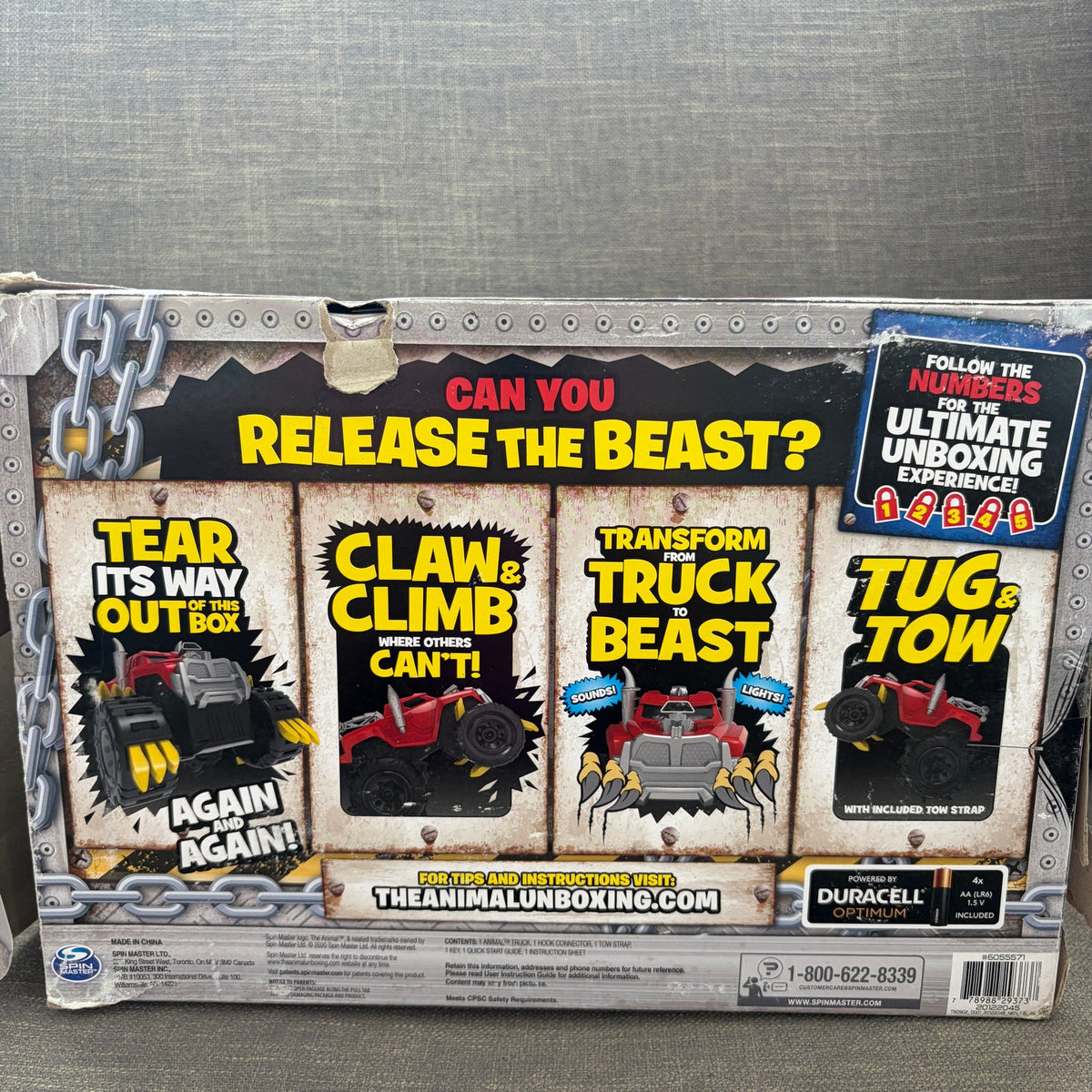 The Animal 4x4 X Claw The Ultimate Unboxing Truck Beast