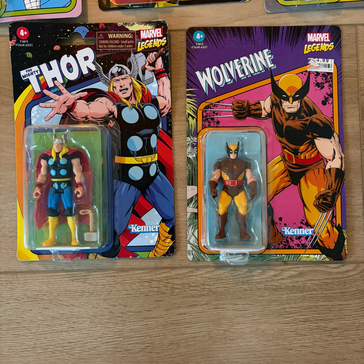 Hasbro Marvel Legends LOT 8 Retro Action Figures 2021 / 2022 NEW